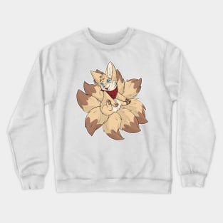 Fennec Fox Kitsune Crewneck Sweatshirt